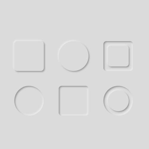 Neumorphic Shapes