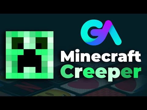 GradientArt Tutorial - How to create the Minecraft Creeper