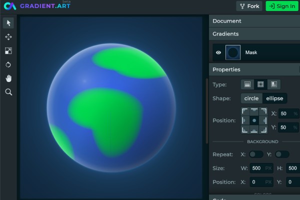 GradientArt screenshot